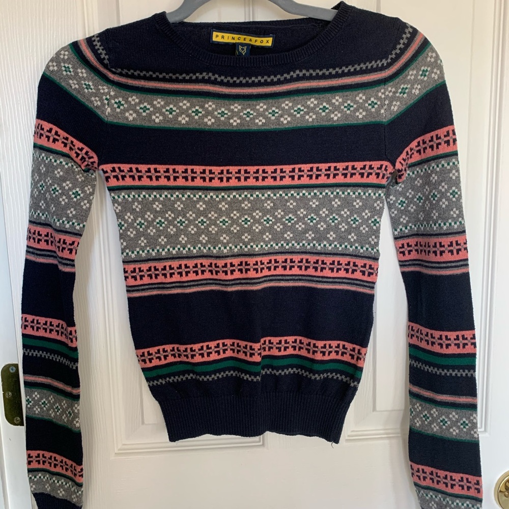 Prince & Fox Cropped Sweater
